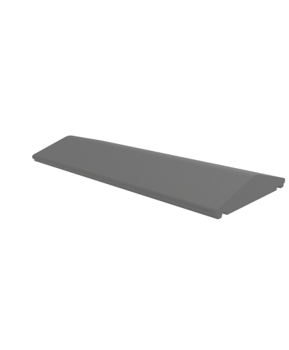 Крышка полотна забора с капельником 500x170x35 мм