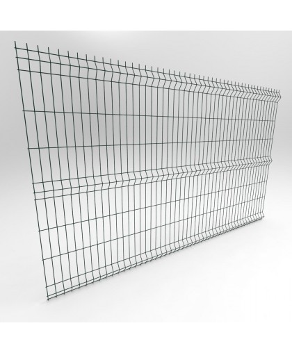 3D забор "Эконом"  1530х2500х3,0/4,0 мм,  ячейка 200х50