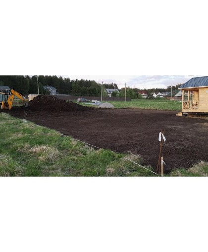 Подготовка участка для установки забора Подготовка участка для установки забора