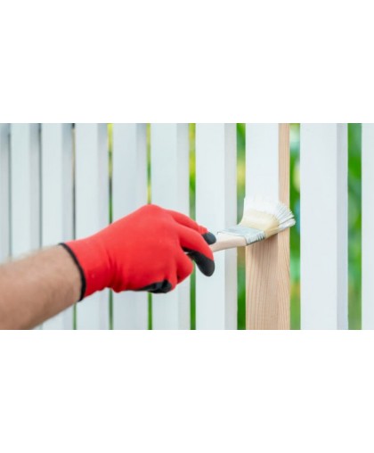 Чем и как правильно красить забор Чем и как правильно красить забор