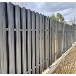 Забор на свайно-ростверковом фундаменте Забор на свайно-ростверковом фундаменте