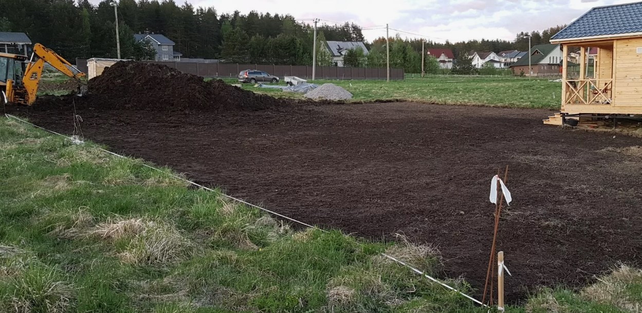 Подготовка участка для установки забора